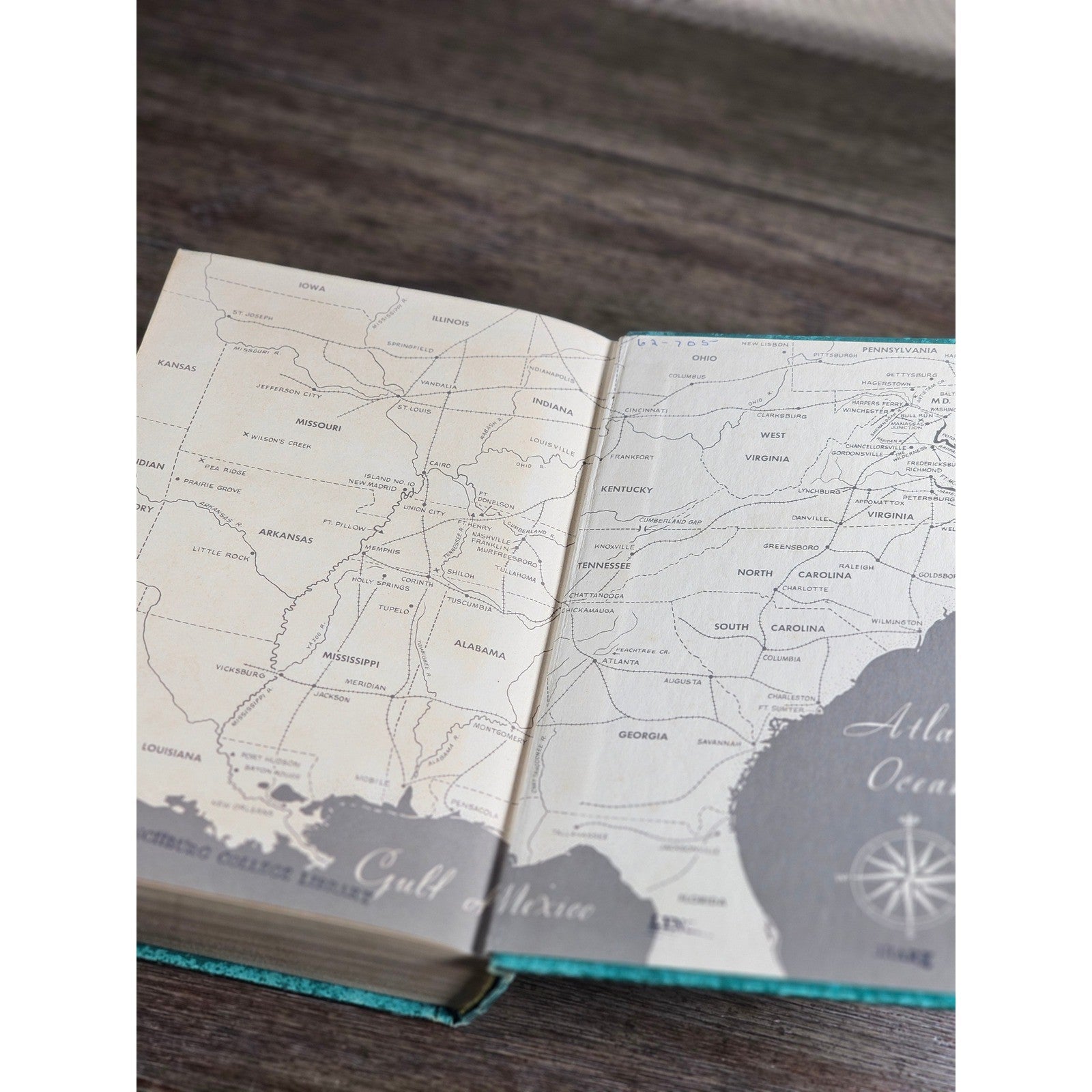 The Land They Fought For 1955 Clifford Dowdey Civil War Book