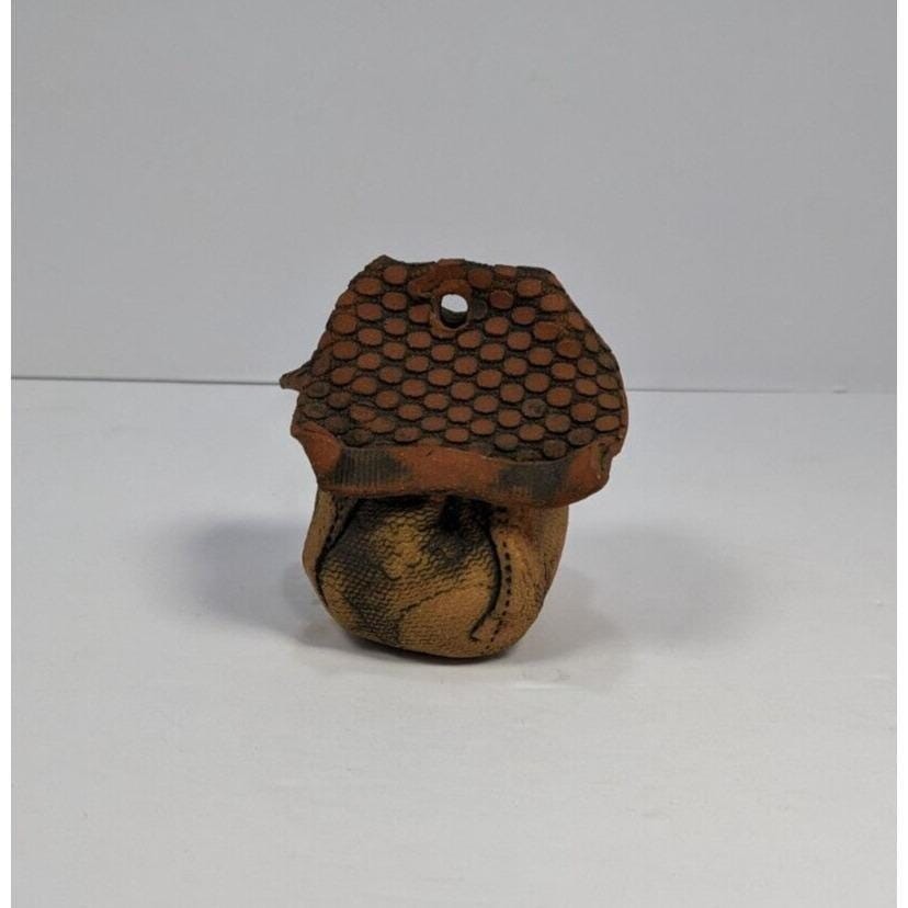 Handmade Terracotta Bird Figurine Folk Art Decor