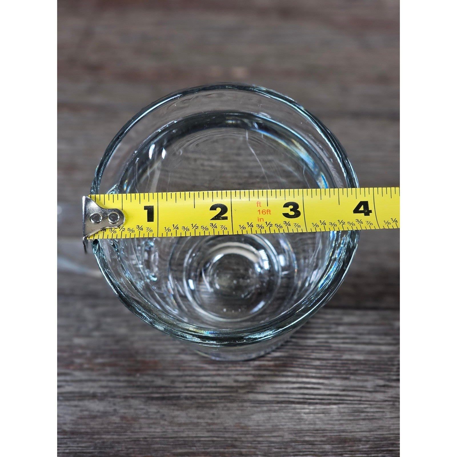 Vintage Fostoria Clear Glass Goblet Footed Stemware 5.5" Tall