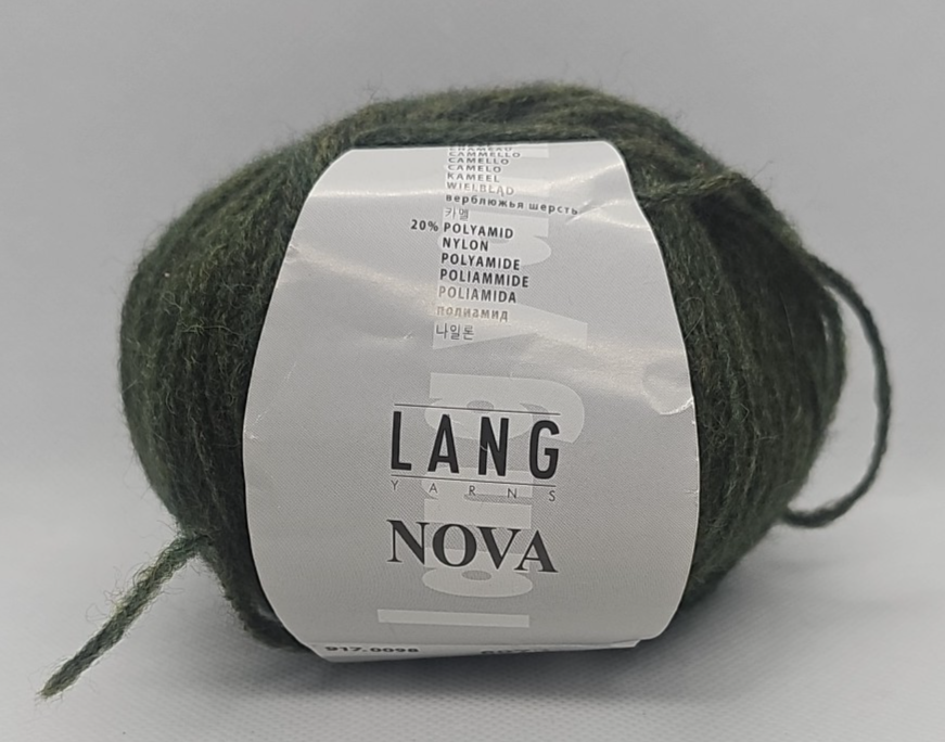 Lang Yarns Nova – Forest Green – Single Skein