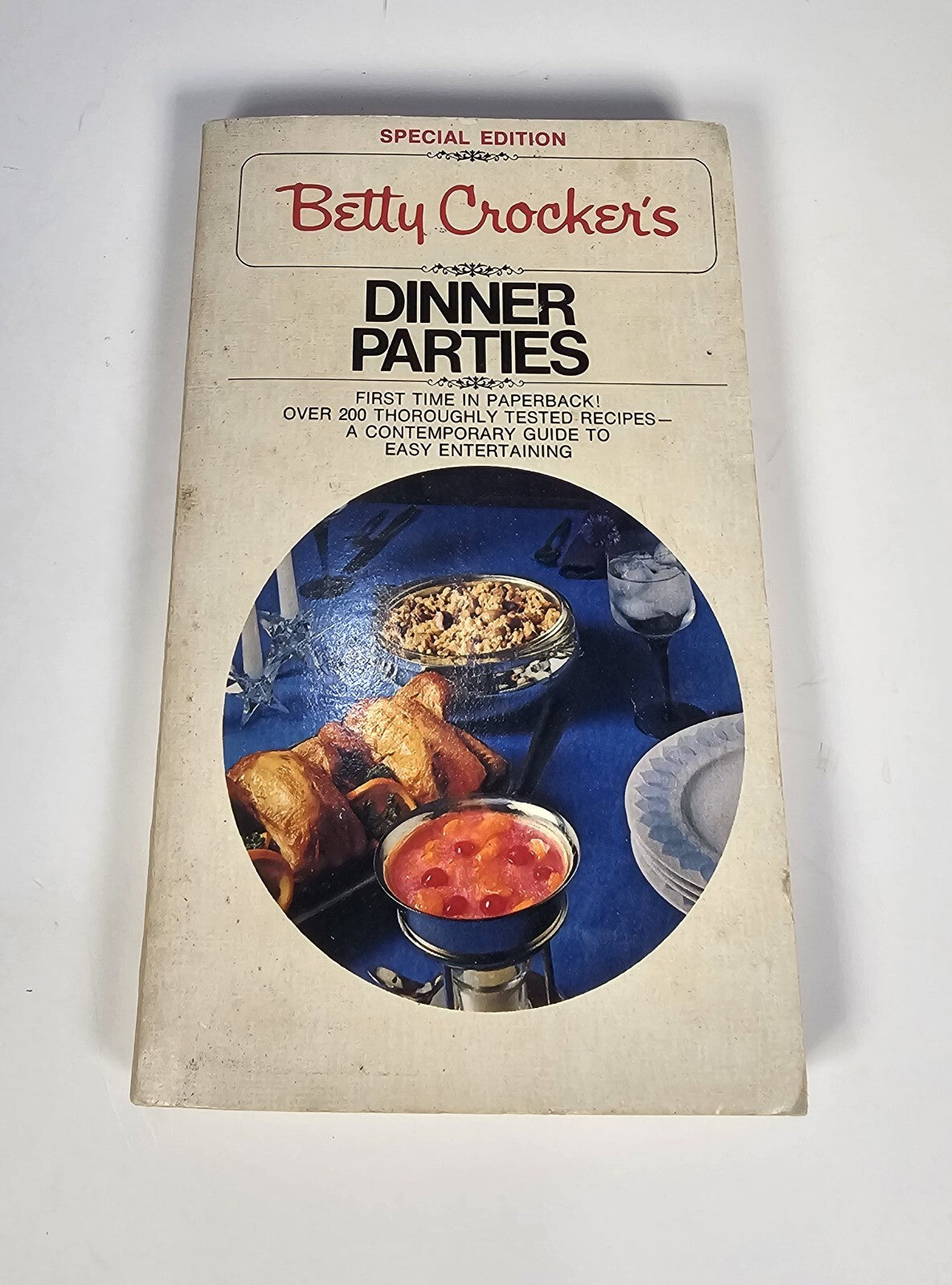 Betty Crocker’s Dinner Parties 1975 Vintage Cookbook