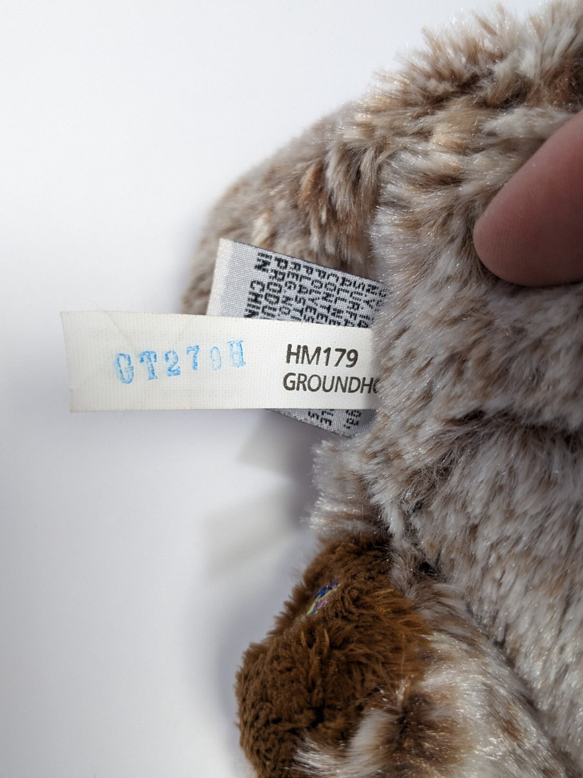 Ganz Webkinz Retired HM179 Stuffed Groundhog Animal 8" Plush No Code