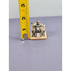 Lenox Fort Tompkins Lighthouse Miniature Missing Chimney As-Is Coastal Decor