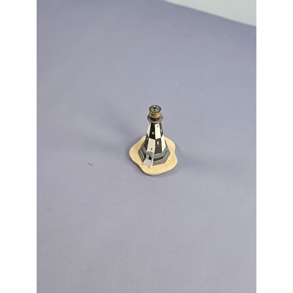 Vintage Cape Henry Lighthouse Thimble Miniature Souvenir 1.5 Inch