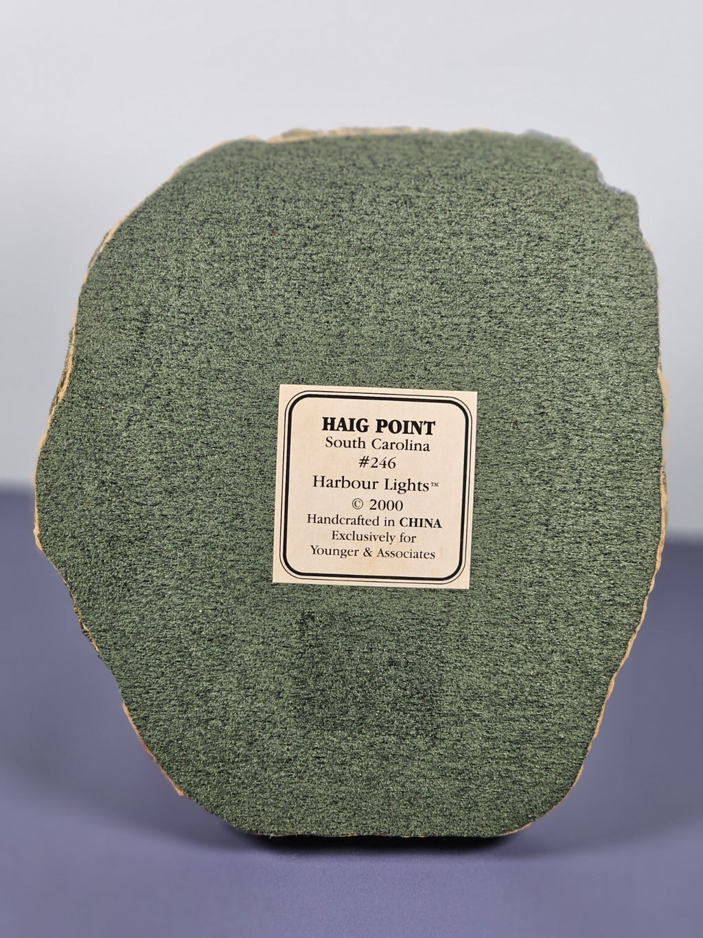 Harbour Lights Haig Point Lighthouse #246 South Carolina Figurine Vintage 2000 W