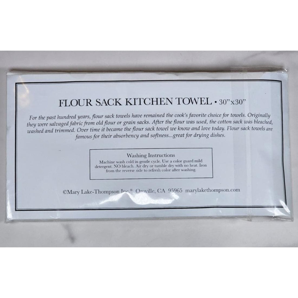 Vintage Mary Lake-Thompson Chickadee Flour Sack Kitchen Towel 30x30