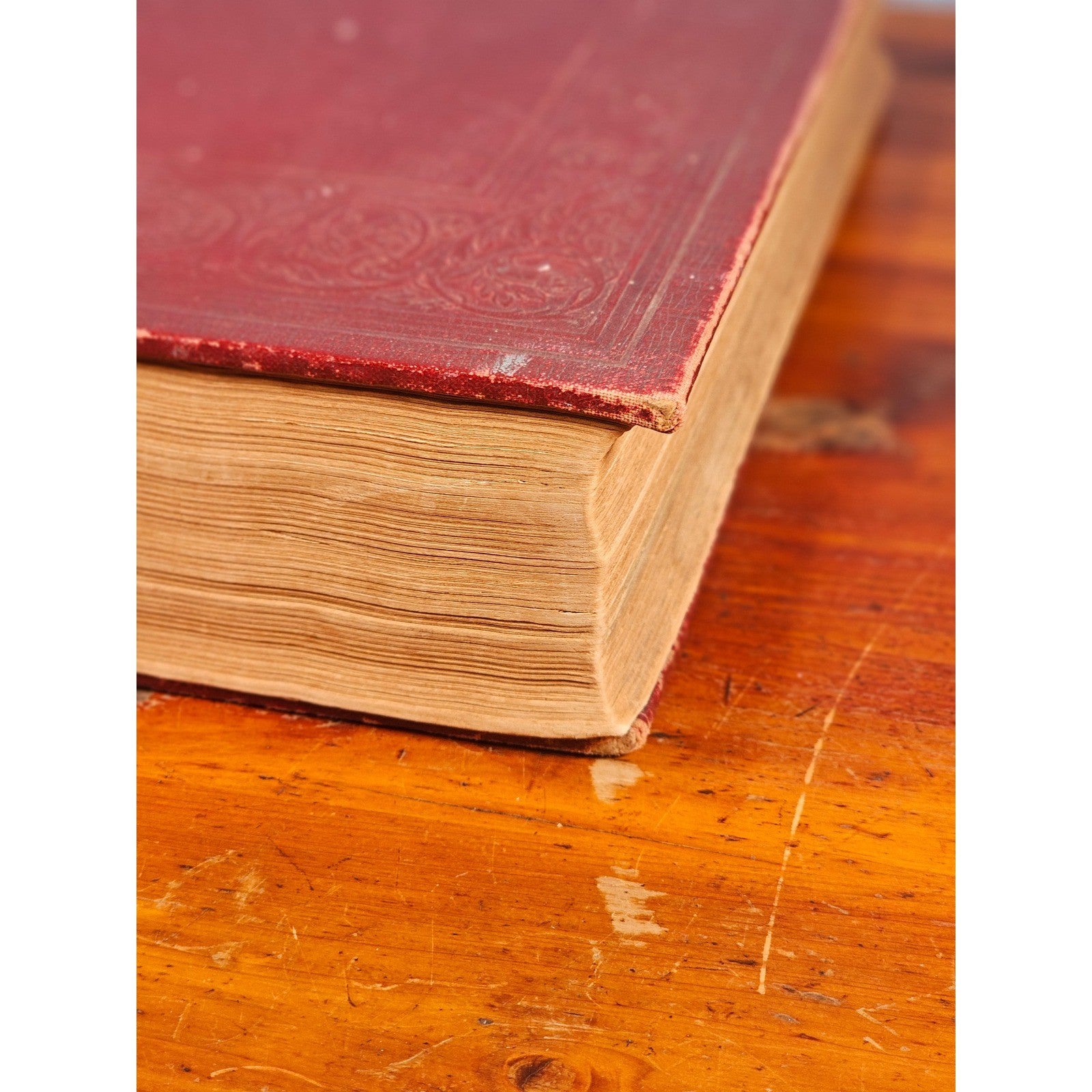 Vintage Red Hardcover Dictionary Volume Two Buck Mark to Zymurgy