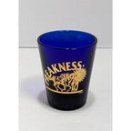 Preakness Stakes Shot Glass Blue Horse Racing Barware Souvenir