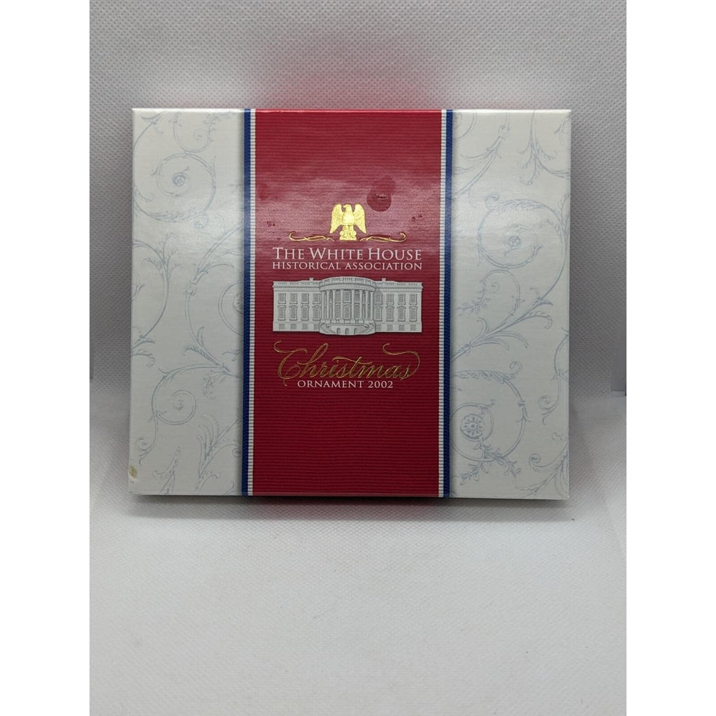 White House 2002  Historical Association Christmas Ornament Boxed