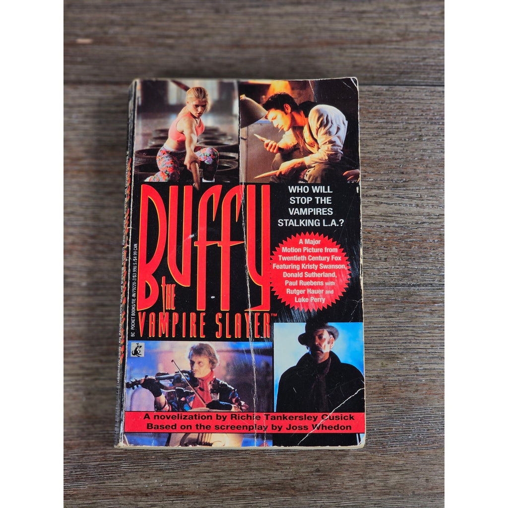 Buffy the Vampire Slayer 1992 Paperback Movie Novelization