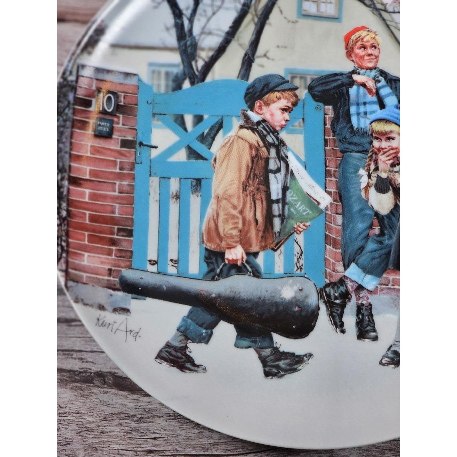 Vintage Kurt Ard Collector Plate by Bing & Grondahl Limited Edition Art Plate