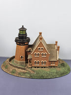 Block Island Southeast Lighthouse Historic American Lighthouses The Danbury Mint