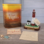 Lefton Cape Hatteras Lighthouse Lost Lights w/ Box COA