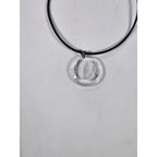 Vintage Swarovski Crystal Madonna Pendant 925 Silver Necklace