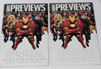 Lot of 4 Copies of Marvel Previews Special Initiative Edition 2007