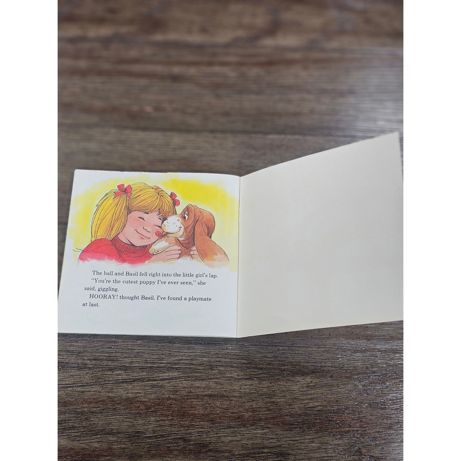 The Puppy Who Wanted a Playmate 1987 Childrens Book