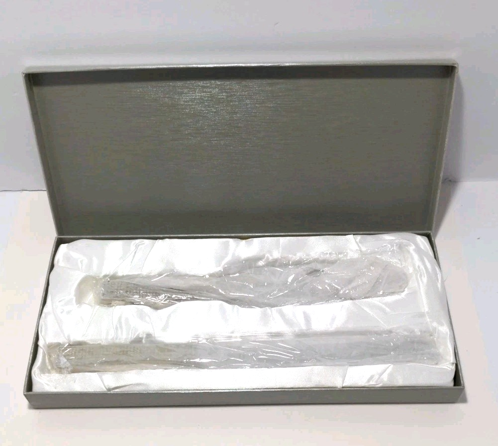 Glitter Diamonds Galore Wedding Cake Knife & Server Set — Sparkling Stainless