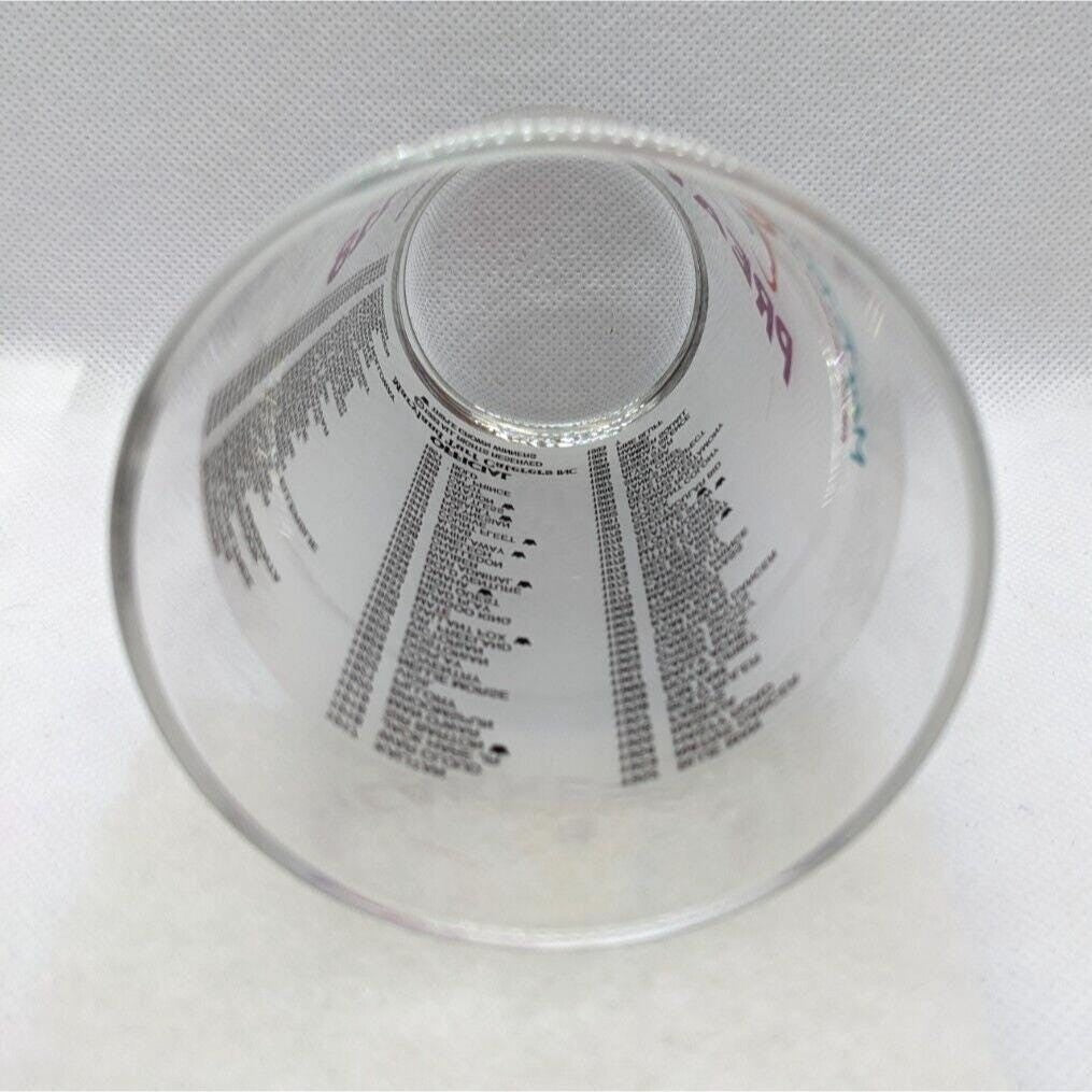 1993 Preakness Stakes Glass 118th Running Libbey