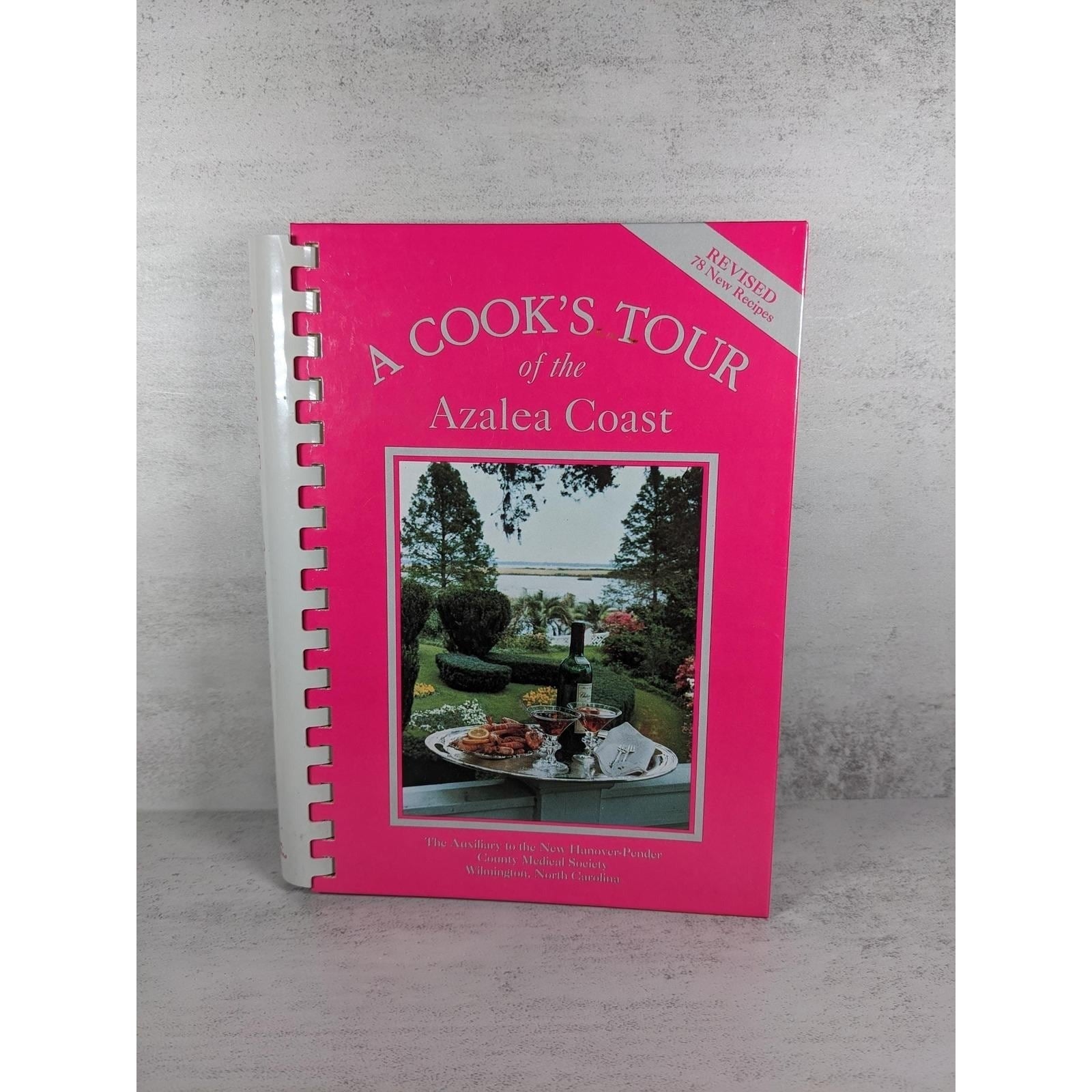 1985 Azalea Coast Cookbook Wilmington NC Spiral Community Book