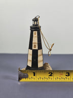 Lefton Cape Henry Lighthouse Ornament #01431 Hand Painted China 1994