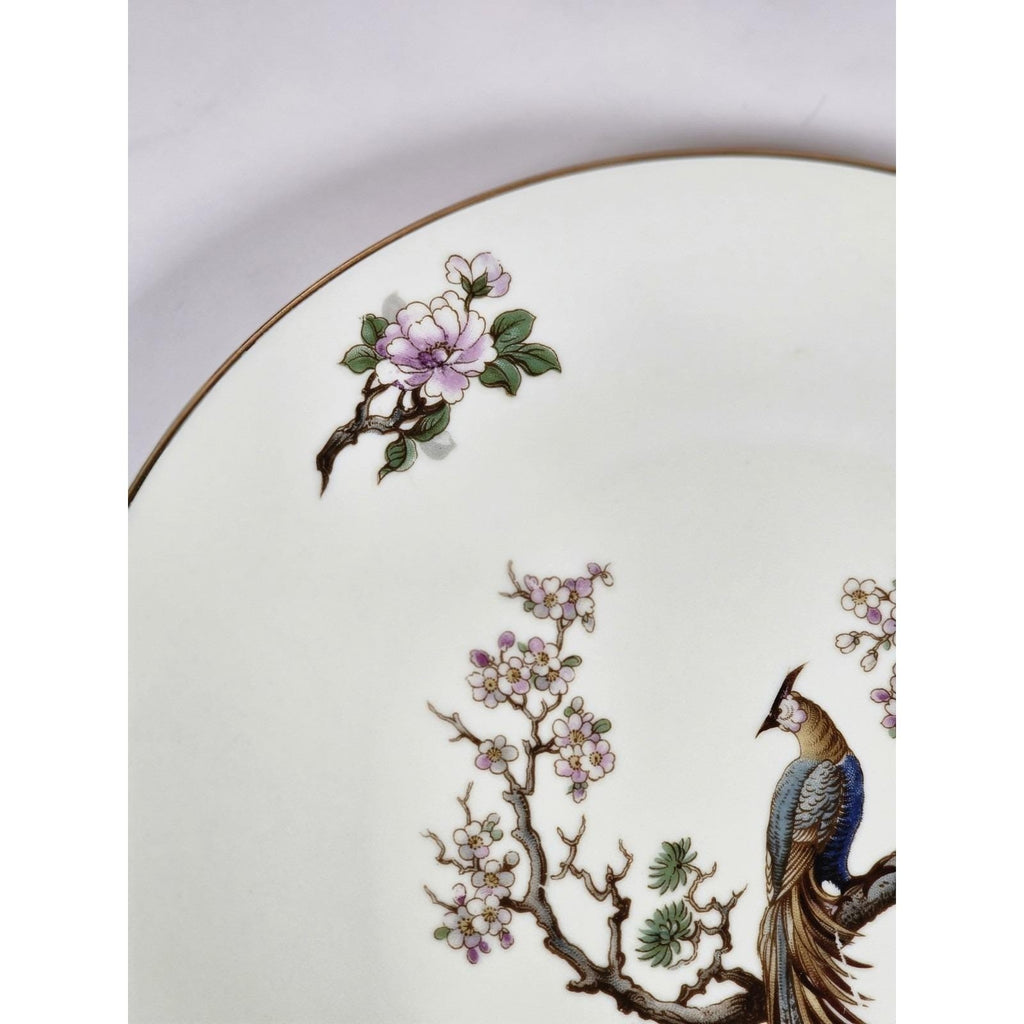 Vintage Heinrich H & C Bird of Paradise Porcelain Plate 7 3/4"