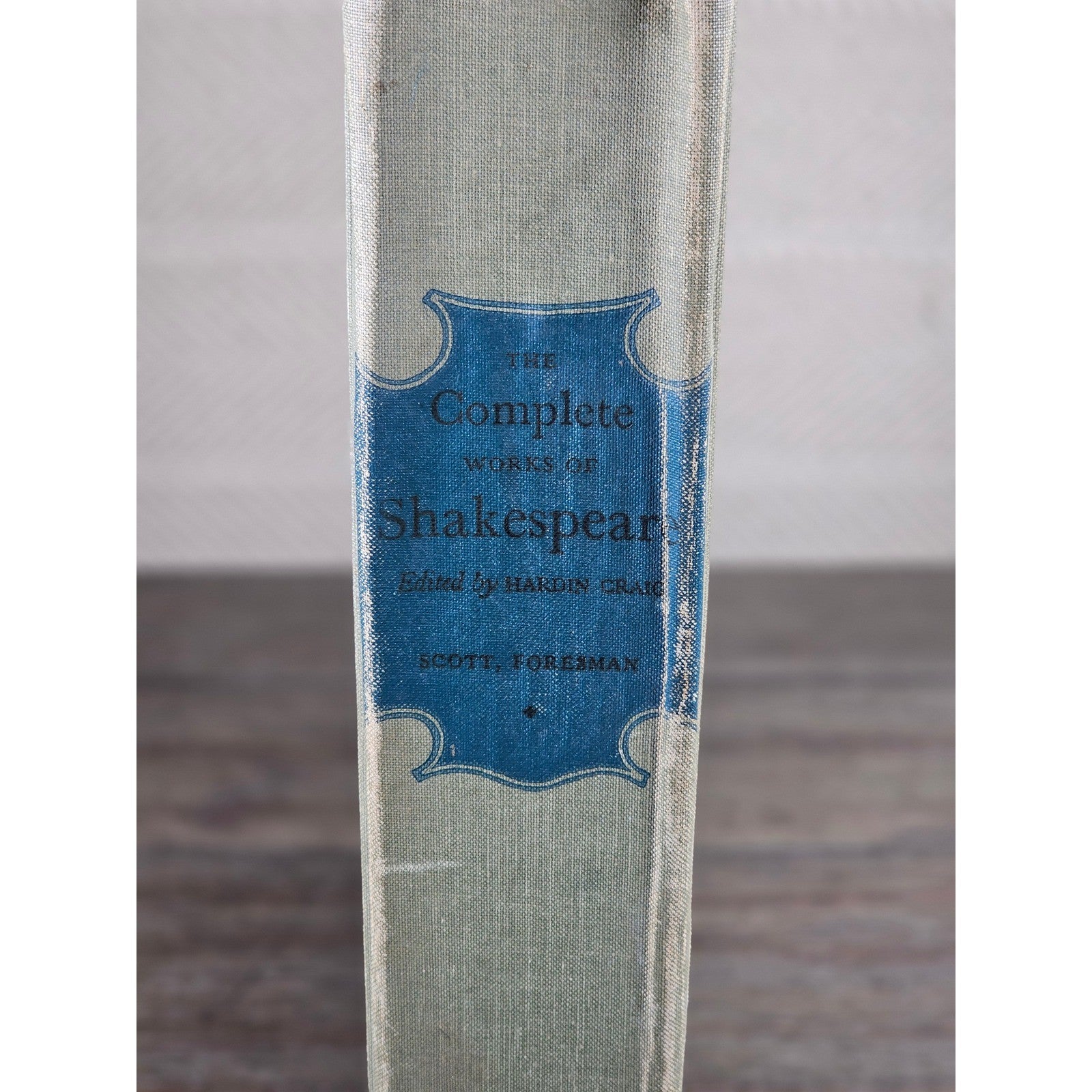 Complete Works of Shakespeare 1961 Hardin Craig HC Scott Foresman