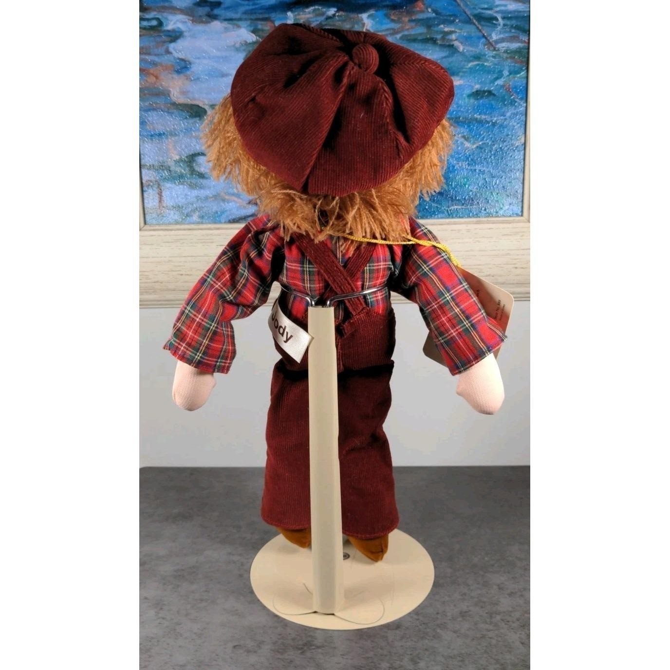 Russ Berrie Dollies Jody Boy Doll 12 Inch Vintage Plush Toy