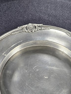 Vintage Finstain Les Potstainiers Hutois Collectible Pewter Plate 12" With Ornat