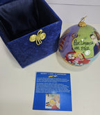 Pier 1 Imports Li Bien Toy Store Handpainted Glass Christmas Ornament 2012
