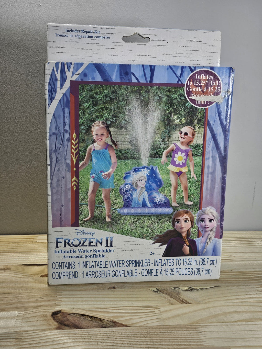 Frozen II Inflatable Water Sprinkler NIB