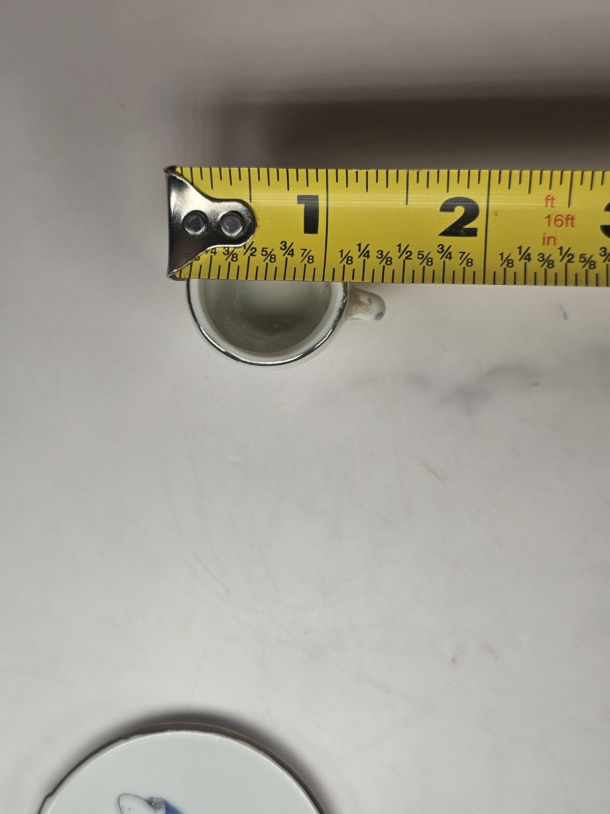 Vintage Hanna Barbera Marineland Mini Miniature Cup & Saucer Shark Set