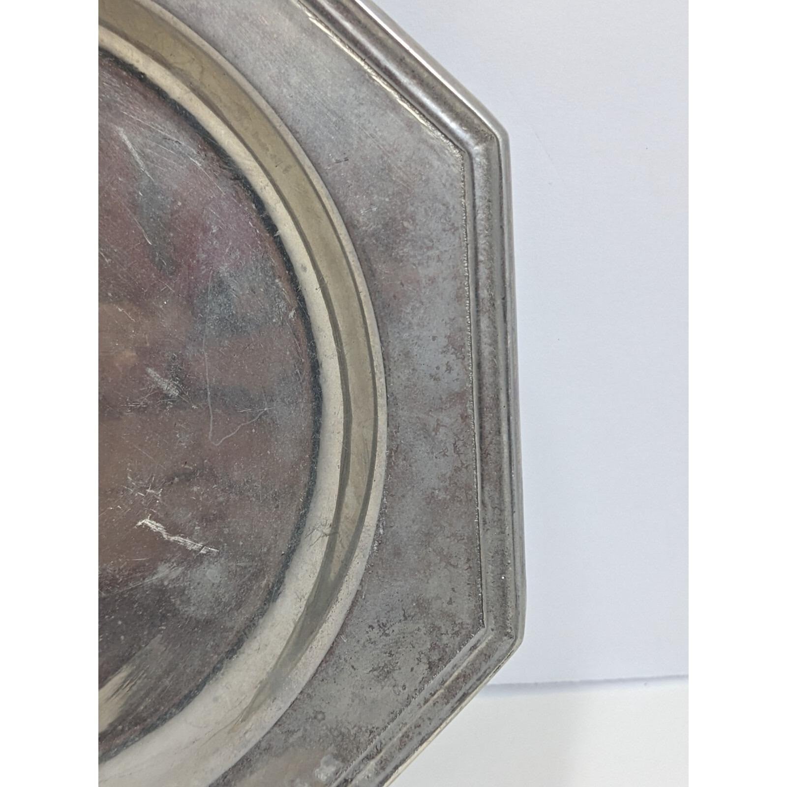 Wilton Columbia Pewter Mardi Gras 1975 Plate 6.5 Inch