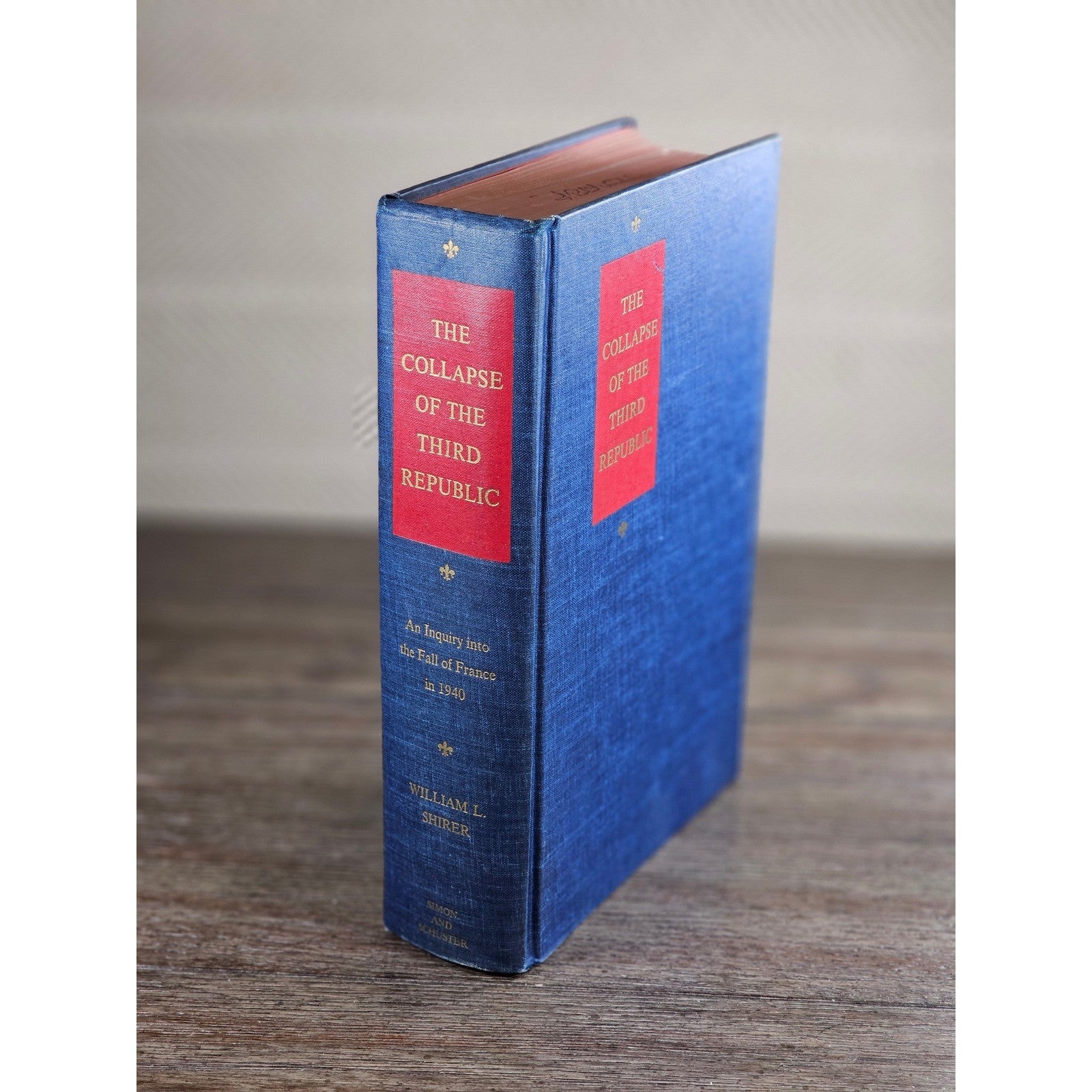 The Collapse of the Third Republic 1969 Shirer HC 2nd Printing