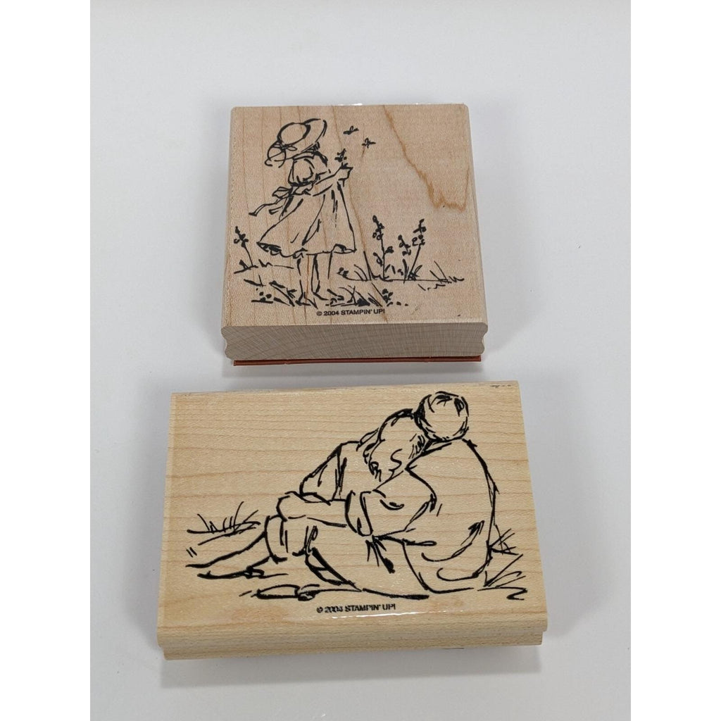 Stampin Up Summer By The Sea Stamp Set 2004 Retired Set of 6