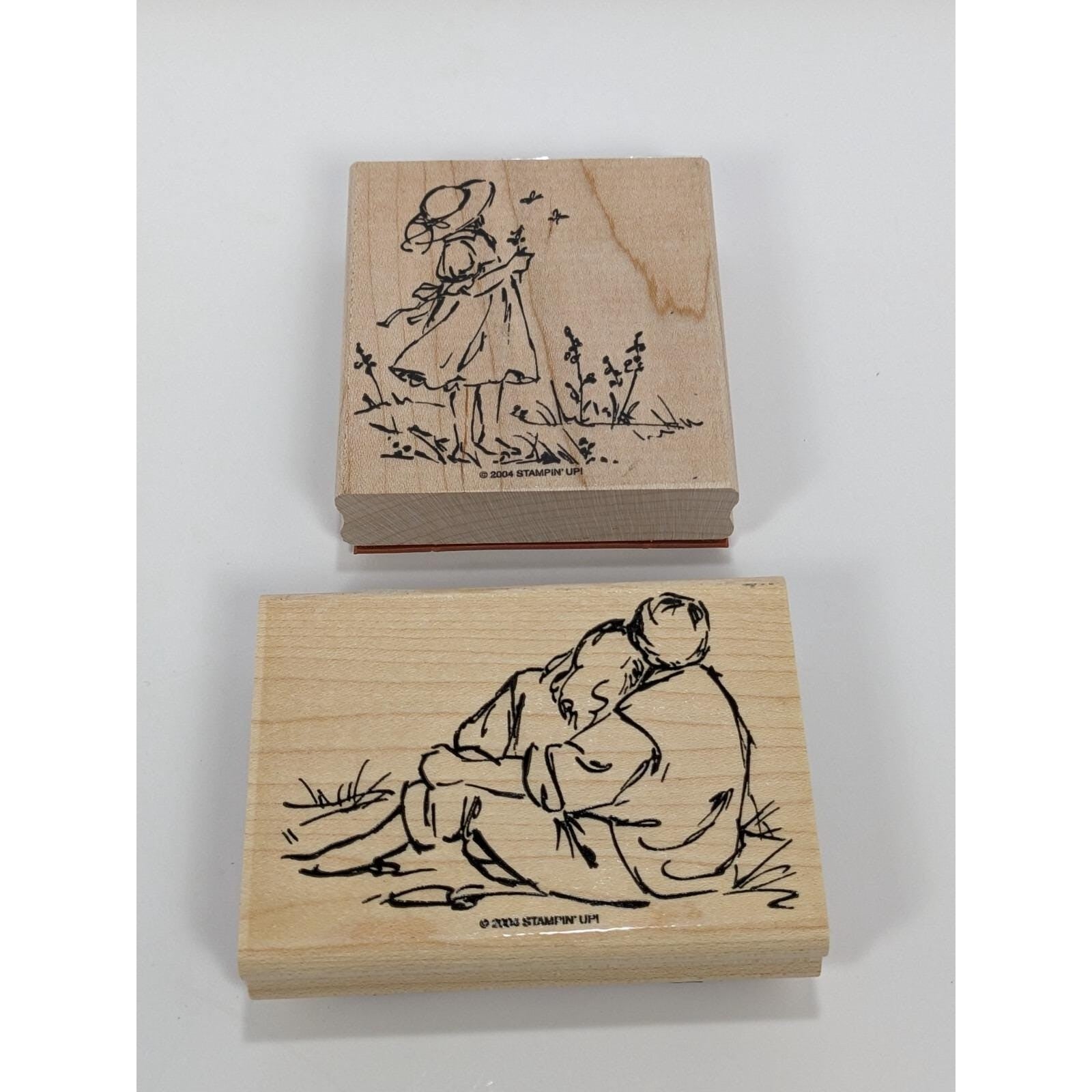Stampin Up Summer By The Sea Stamp Set 2004 Retired Set of 6