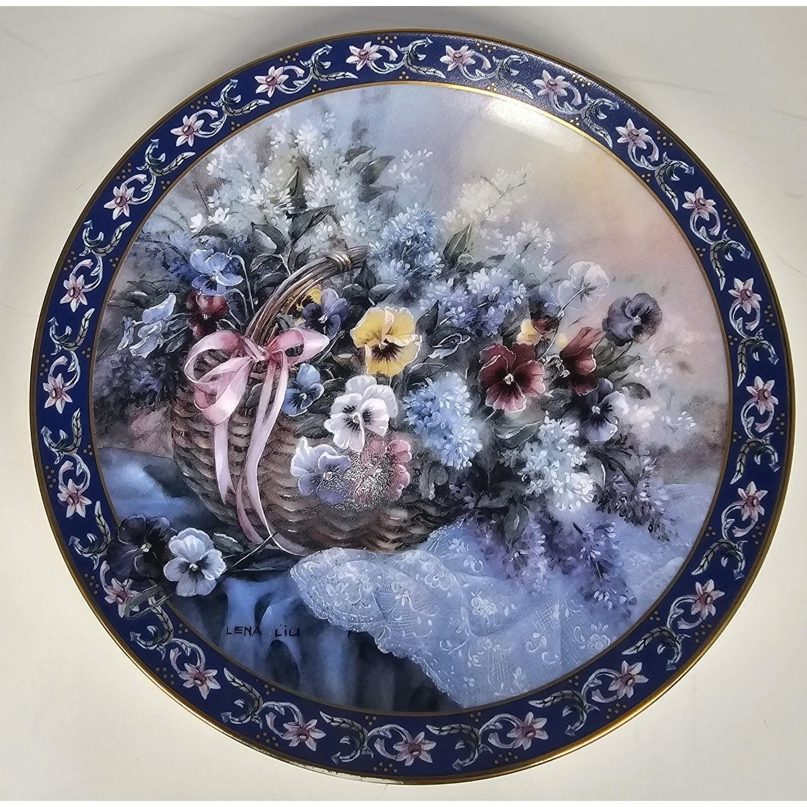 Lena Liu Collector Plate W L George Bradford Exchange China