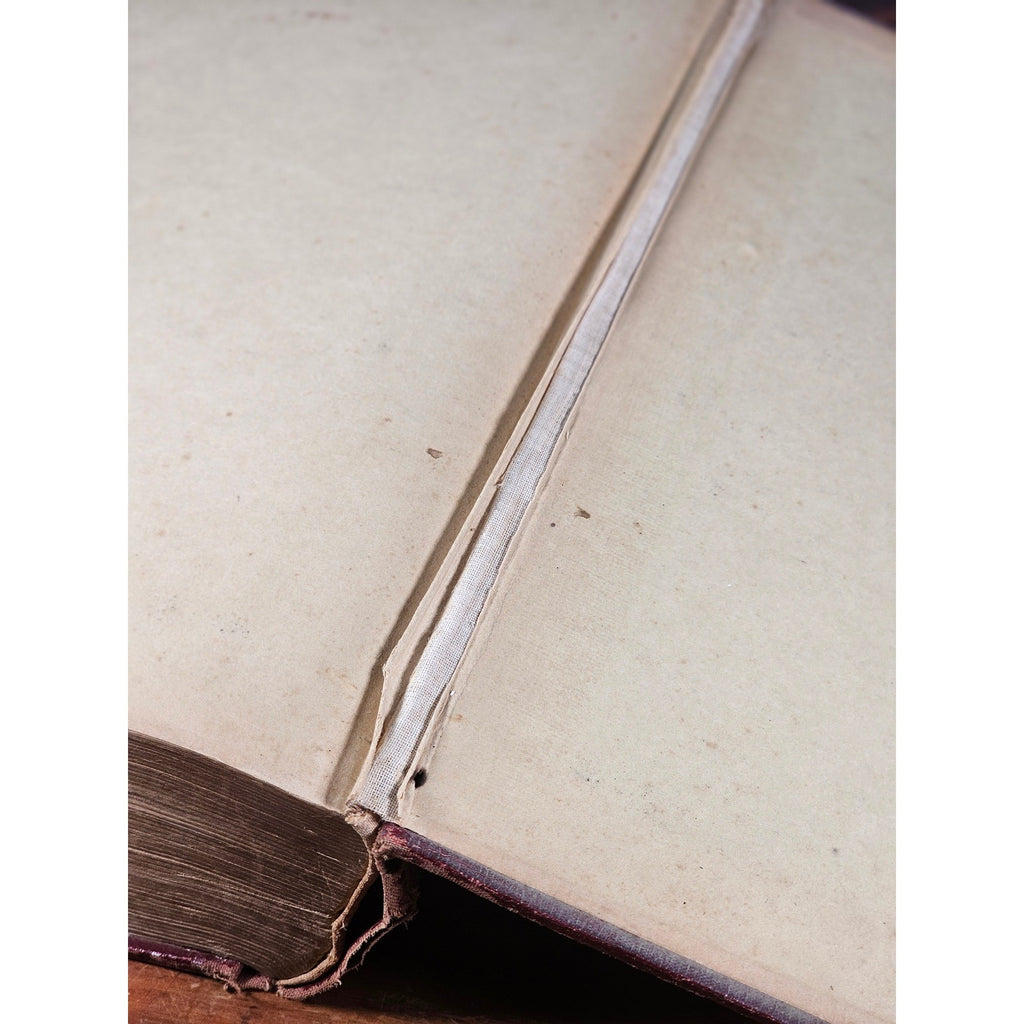 Vintage Red Hardcover Dictionary Volume Two Buck Mark to Zymurgy