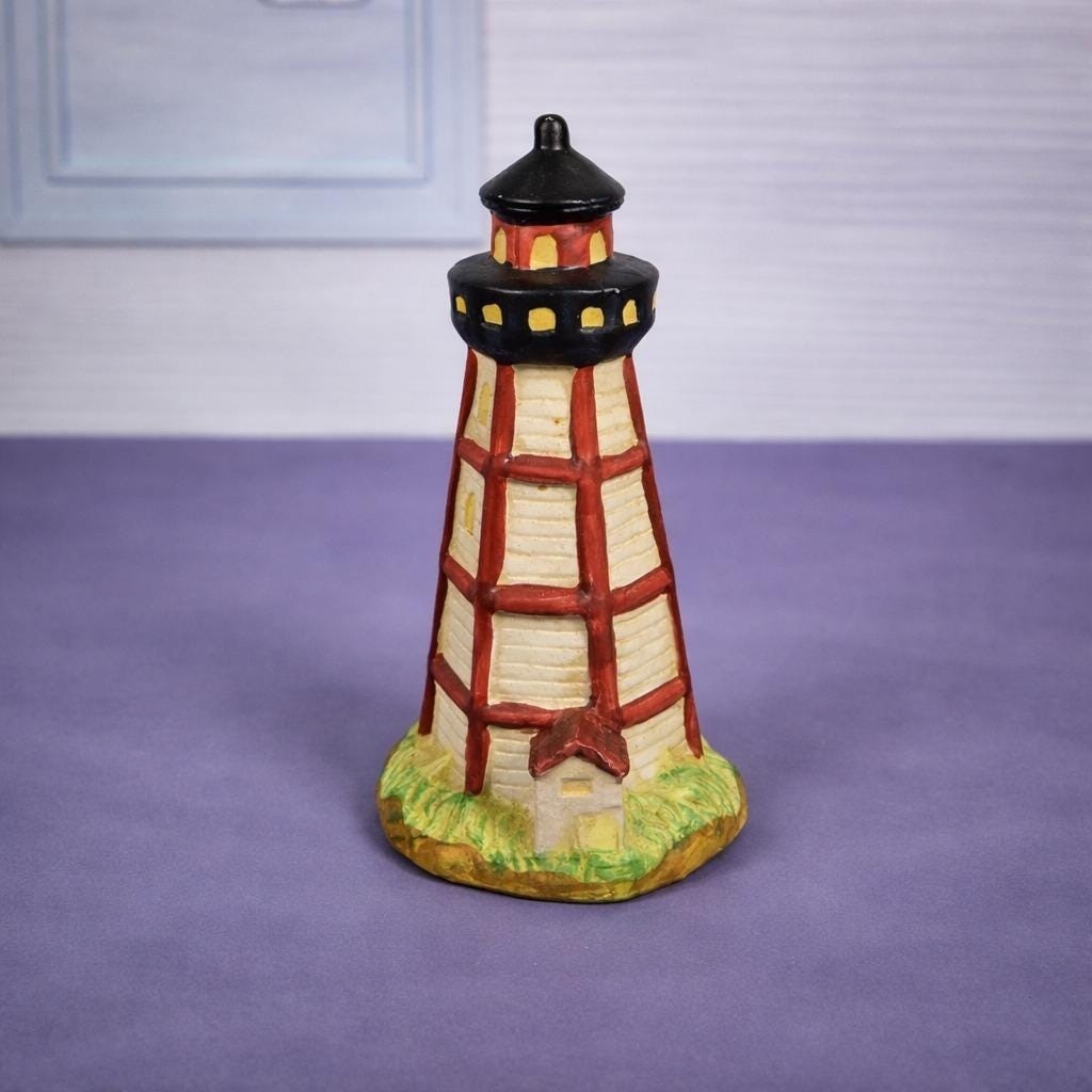 KS Collection Lighthouse Figurine Nautical Decor Vintage Coastal