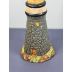 KS Collection Lighthouse Figurine Rock Texture Coastal Decor