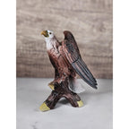 Vintage Bald Eagle Figurine Resin American Eagle Statue