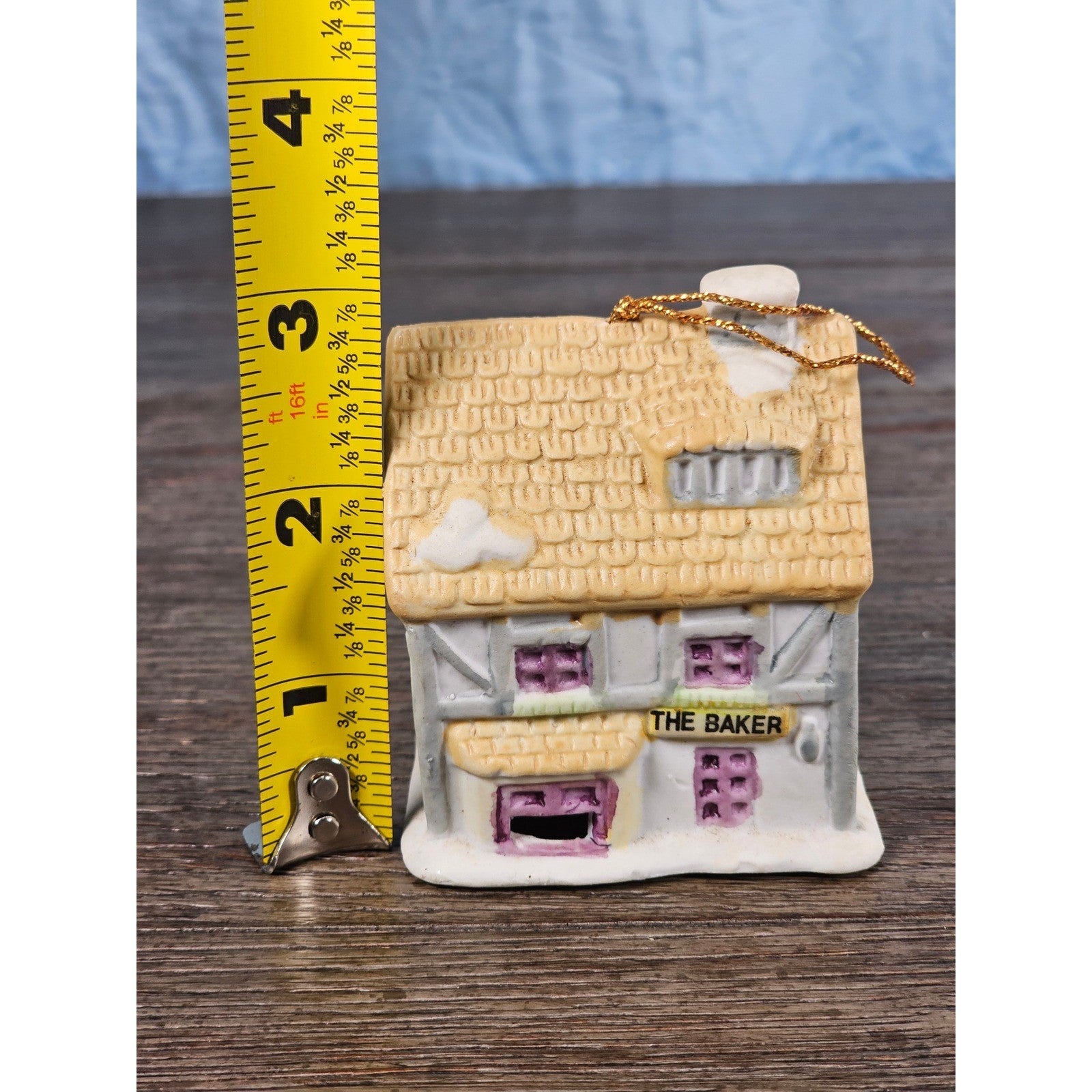 Vintage Reader's Digest The Baker House Ornament 1992 Ceramic