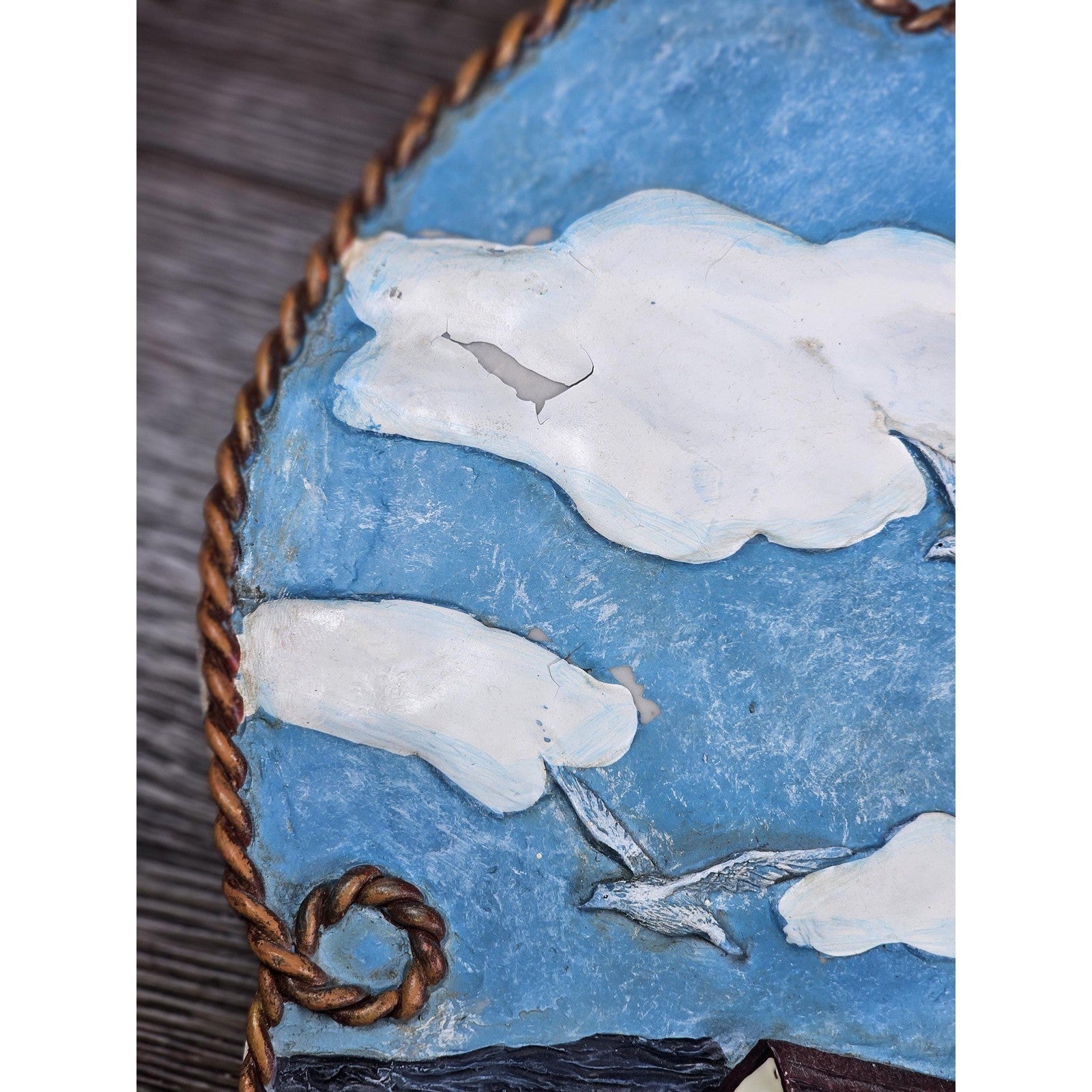 Ganz 3D Lighthouse Coastal Wall Decor – Nautical Beach Hanging Art 12.5"