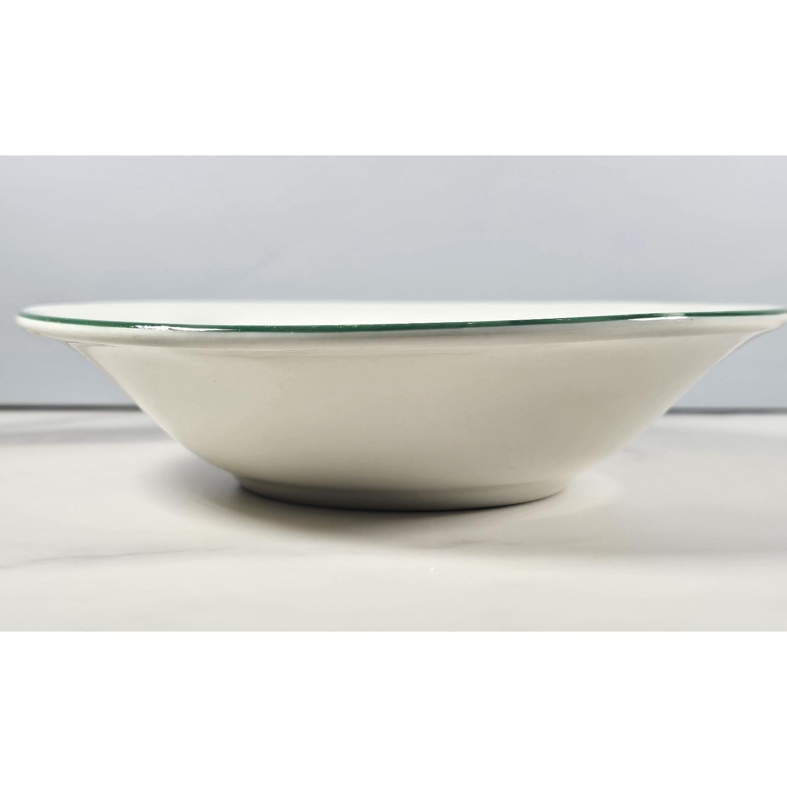 Vintage Citation Garden Trellis Stoneware Bowl 7.5" Farmhouse