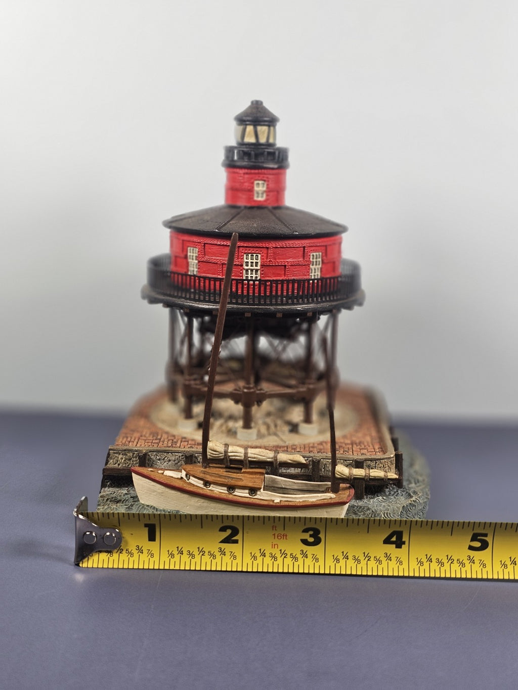 Harbour Lights #521 Seven Foot Knoll Maryland 1999 Lighthouse Nautical Decor