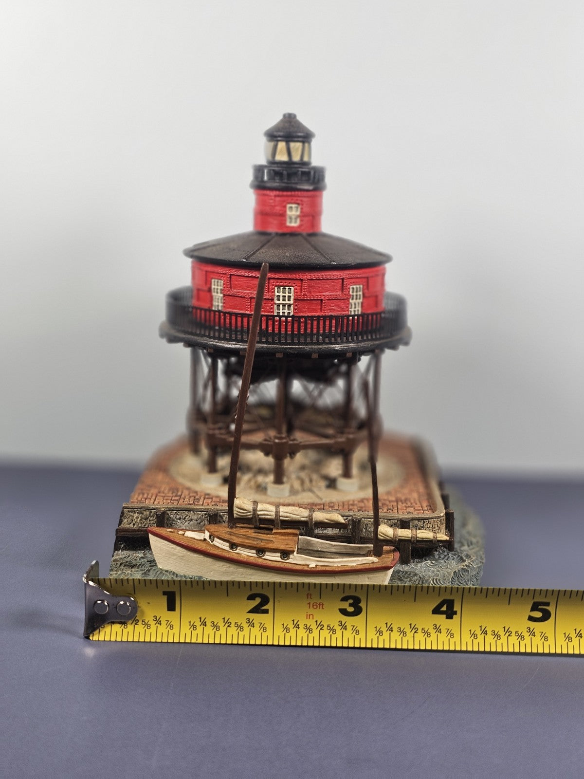 Harbour Lights #521 Seven Foot Knoll Maryland 1999 Lighthouse Nautical Decor