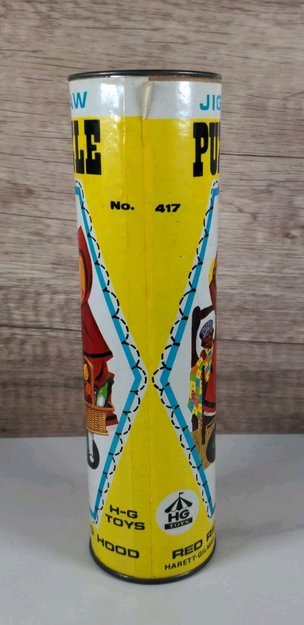 Vintage Harrett Gilmar Little Red Riding Hood 50-Piece Puzzle #417