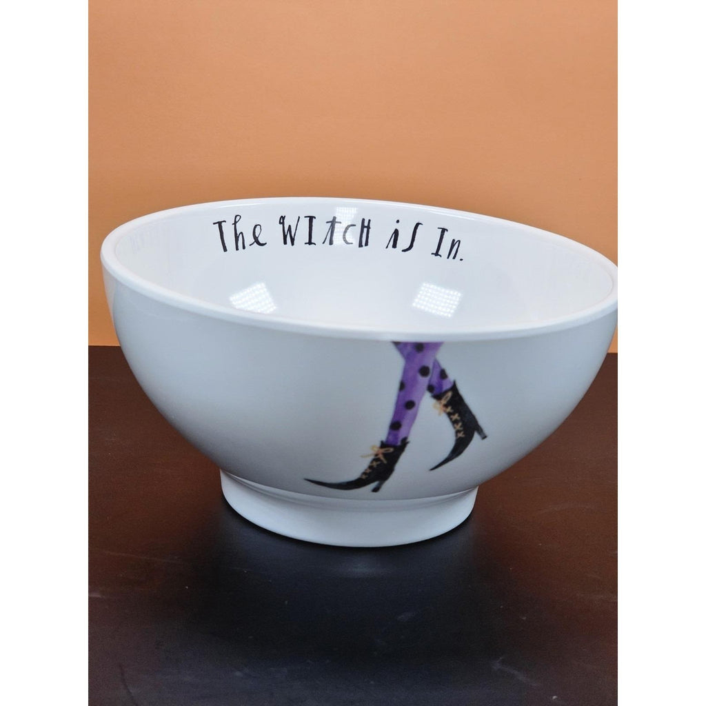 Set Of 5 Rae Dunn Witch Legs Halloween Bowls