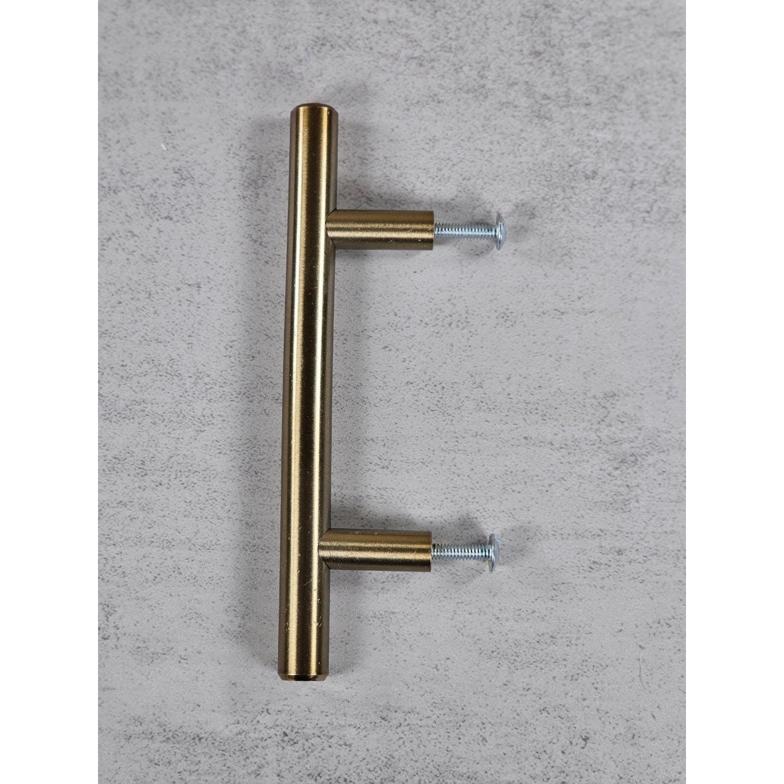 Vintage Brass Cabinet Pull Center Modern Drawer Handle