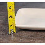 Old Pottery Company Rectangular Dish 7x5 Cream Stoneware Tray