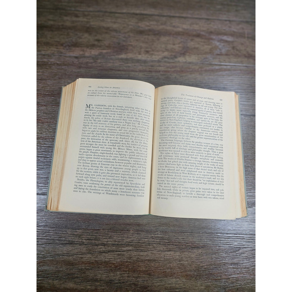 Living Ideas in America 1951 Commager Harper Hardcover Vintage Book
